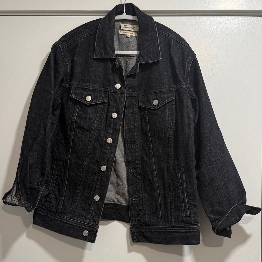 Madewell oversized trucker Denim Jacket